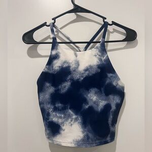 Old Navy Active Tie Dye Powersoft Crop Top